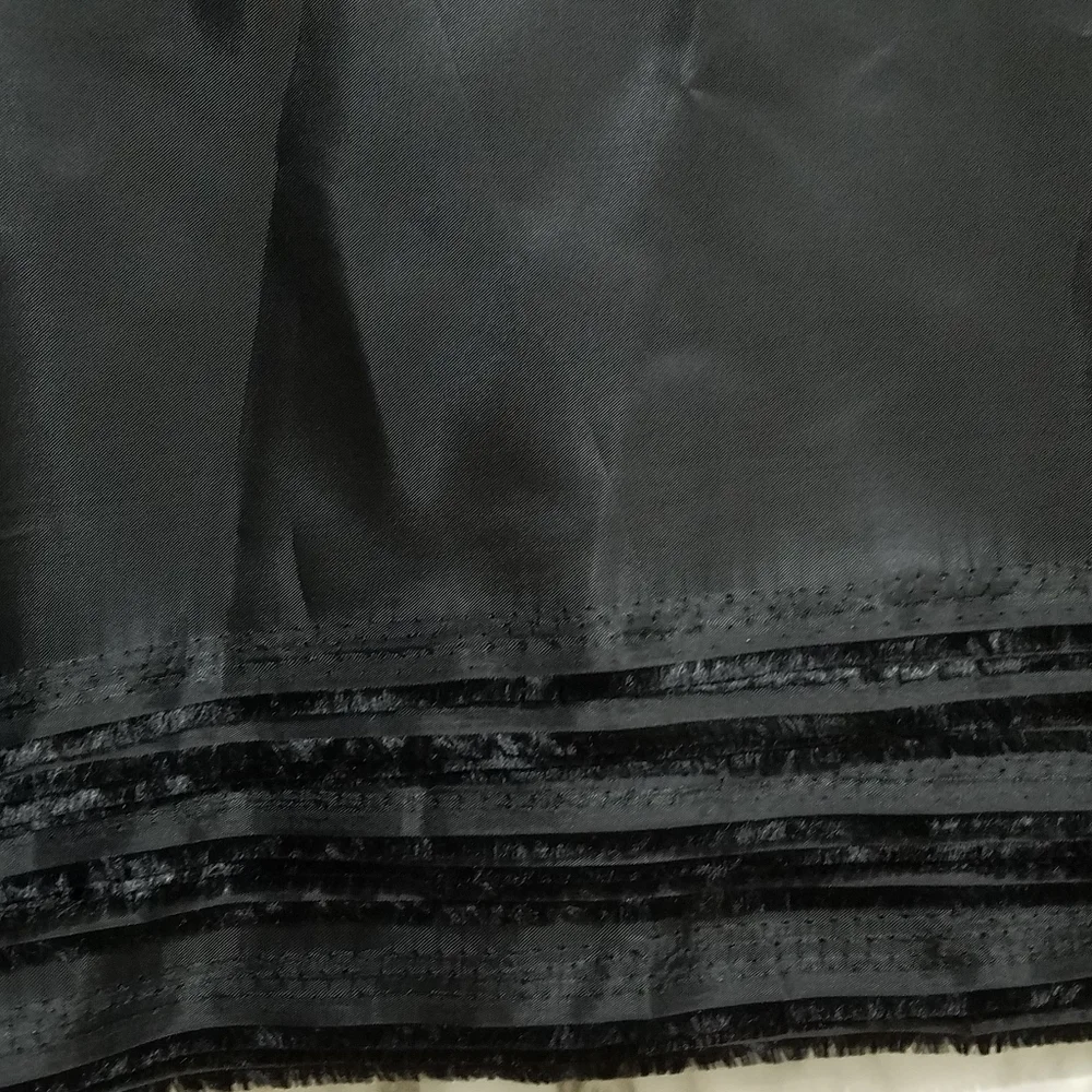Black Lining Fabric Polyester 3 Yards 48 in. wide Cloth Dress Making Material